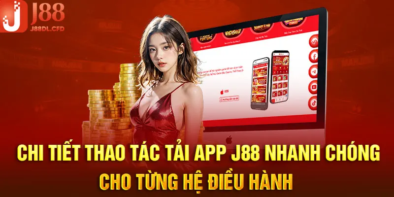 Chi tiết cách thức tải app J88 cho từng hệ điều hành 