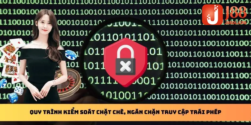 Quy trình kiểm soát chặt chẽ, ngăn chặn truy cập trái phép