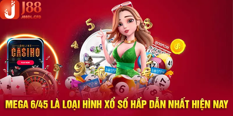 Mega 6/45 là loại hình xổ số online mới đang rất được người chơi ưa chuộng