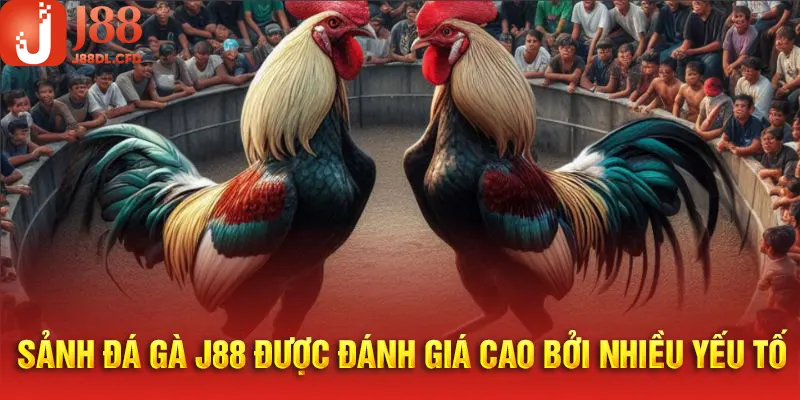 Sảnh đá gà J88 có nhiều ưu điểm vượt trội hàng đầu 